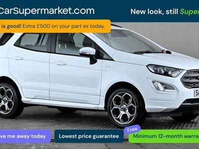 Used Ford Ecosport ST-Line 125 HP (91 kW) 2022 White SUV