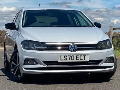 Used VW Polo Beats 95 HP (69 kW) 2020 White silver Hatchback