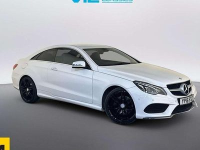 Used Mercedes E200 AMG line 184 HP (135 kW) 2015 White Coupe