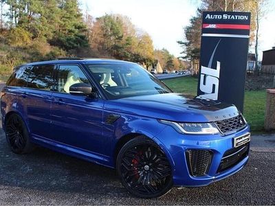 Used Land Rover Range Rover Sport SVR 575 HP (422 kW) 2018 Blue SUV