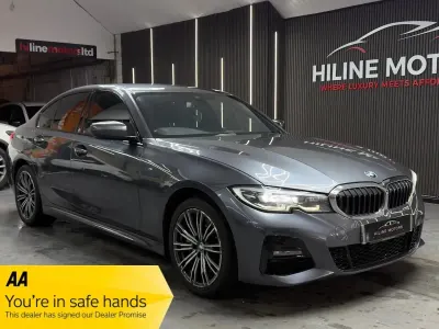 Begagnad BMW 330e M Sport 2019 Grå Sedan