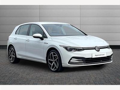 Used VW Golf VIII Style 150 HP (110 kW) 2022 White Hatchback