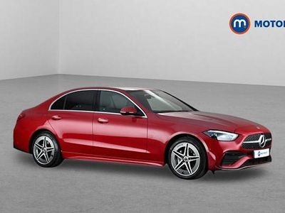 Used Mercedes C300e AMG Line Premium 313 HP (230 kW) 2023 Red Sedan