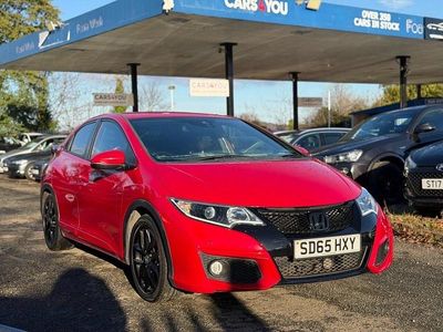 Used Honda Civic Sport 142 HP (104 kW) 2015 Red Hatchback
