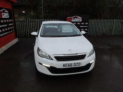 White Used 2016 Peugeot 308 Access Hatchback | £4,295 (Fair price)