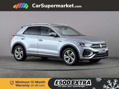 Silver Used 2022 VW T-Roc R-line SUV | £19,197 (Good price)