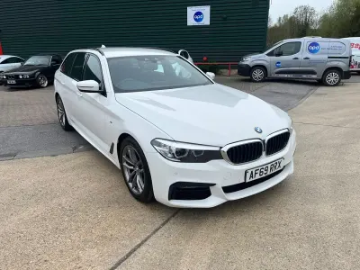 Used BMW 520 M Sport 187 HP (137 kW) 2019 White Estate