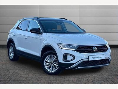 White Used 2023 VW T-Roc Life SUV | £17,499 (Fair price)