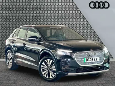 New Audi Q4 e-tron Sport 150 kW (204 HP) 2026 Mythos black, metallic SUV