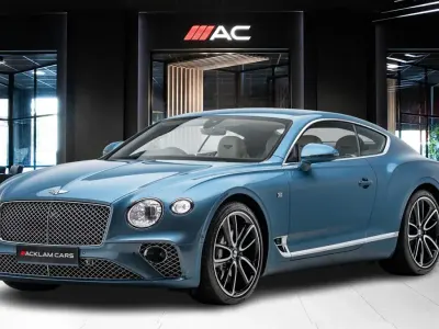 Used Bentley Continental 635 HP (467 kW) 2018 Blue Coupe