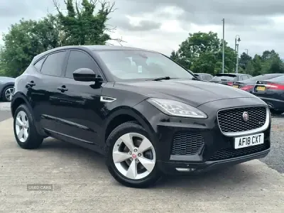 Used Jaguar E-Pace R-Dynamic 150 HP (110 kW) 2018 Black SUV