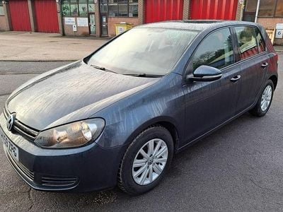 Used VW Golf VI S 105 HP (77 kW) 2009 Blue Hatchback