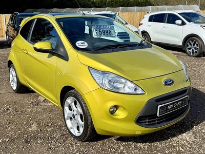Used Ford Ka Zetec 69 HP (50 kW) 2016 Yellow Hatchback