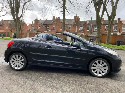 Used Peugeot 207 CC GTi 2007 Black Cabriolet