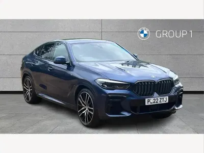 Used BMW X6 M Sport 286 HP (210 kW) 2022 Blue SUV