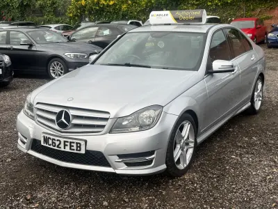 Used Mercedes C220 AMG 2013 Silver Sedan