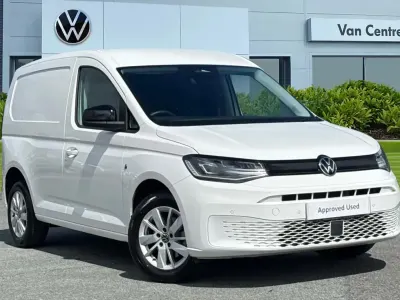 Used VW Caddy Pro 101 HP (74 kW) 2026 White MPV