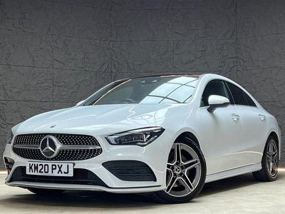Used Mercedes CLA220 AMG line 190 HP (139 kW) 2020 White Sedan