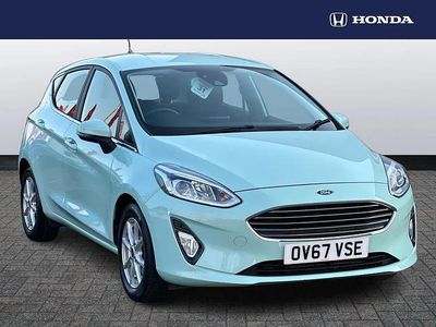 Used Ford Fiesta Zetec 99 HP (72 kW) 2017 Green Hatchback