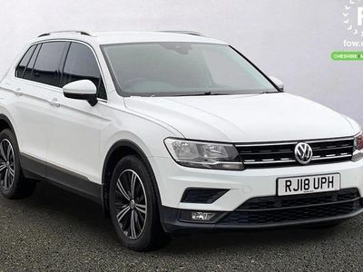 Used VW Tiguan SE 125 HP (91 kW) 2018 White SUV