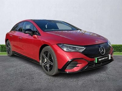 Used Mercedes EQE350 AMG line 214 kW (292 HP) 2025 Red Sedan