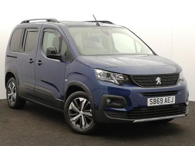 Used Peugeot Rifter GT-line 129 HP (94 kW) 2020 Blue MPV