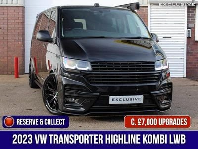 Used VW Transporter Highline 2023 Black Van
