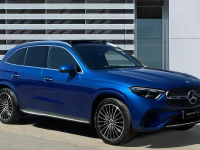 Used Mercedes GLC300 AMG line 258 HP (189 kW) 2023 Blue SUV