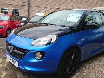 Used Vauxhall Adam 2018 Blue Hatchback