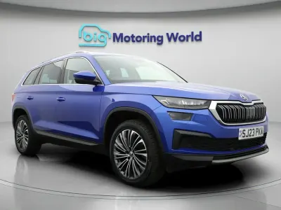 Used Skoda Kodiaq SE L Executive 150 HP (110 kW) 2023 Blue SUV