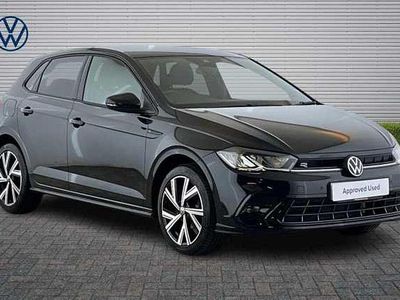 Used VW Polo R-line 95 HP (69 kW) 2023 Black Hatchback