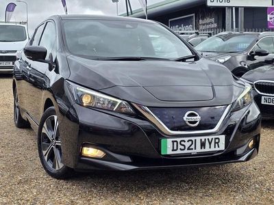 Used Nissan Leaf N-Connecta 110 kW (150 HP) 2021 Black Hatchback