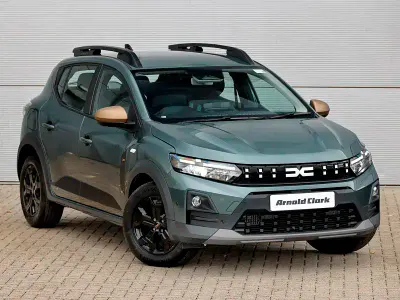 New Dacia Sandero Extreme 110 HP (80 kW) 2026 Metallic  cedar green Hatchback