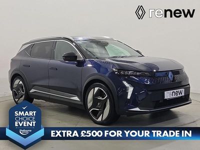 Twotone metallic midnight blue with diamond bla Used 2024 Renault Scenic E-Tech Iconic SUV | £27,995 (Fair price)