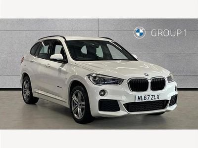 Used BMW X1 M Sport 190 HP (139 kW) 2017 Alpine white SUV