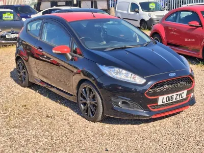 Used Ford Fiesta Zetec 2016 Black Hatchback