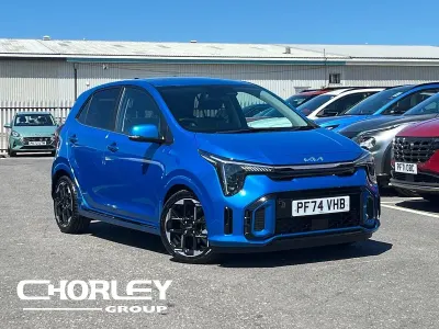 New Kia Picanto GT-Line S 77 HP (56 kW) 2025 Blue Hatchback