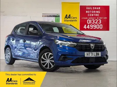 Used Dacia Sandero Essentiel 90 HP (66 kW) 2022 Blue Hatchback