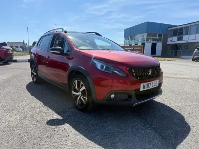 Used Peugeot 2008 GT-line 130 HP (95 kW) 2017 Red SUV