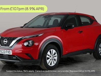 Red Used 2022 Nissan Juke Visia SUV | £11,192 (Super price)
