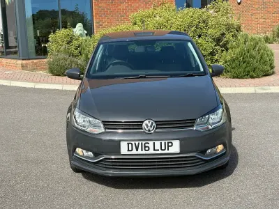 Used VW Polo Match 75 HP (55 kW) 2016 Grey Hatchback