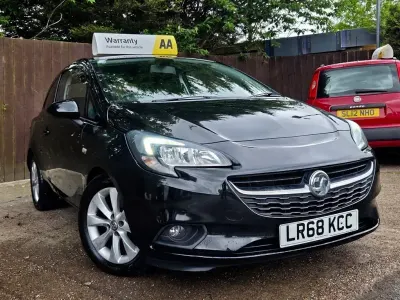 Used Vauxhall Corsa 90 HP (66 kW) 2018 Black Hatchback