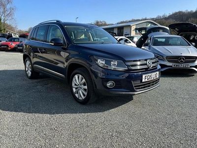 Used VW Tiguan Match 150 HP (110 kW) 2015 Blue SUV