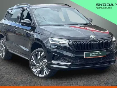 Used Skoda Karoq SportLine 150 HP (110 kW) 2024 Black magic pearl effect SUV