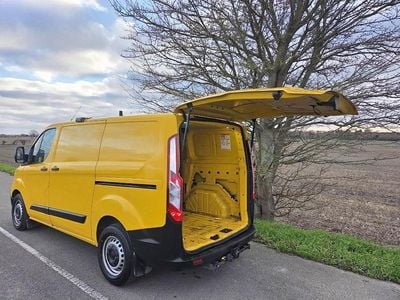 Used Ford Transit Custom 130 HP (95 kW) 2022 Yellow Van