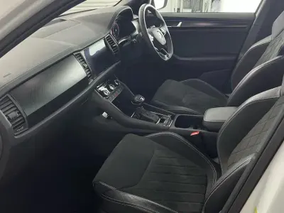 Used Skoda Kodiaq SportLine 190 HP (139 kW) 2023 White SUV