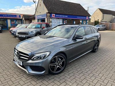 Used Mercedes C220 AMG Line Premium Plus 2018 Grey Estate
