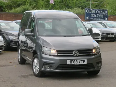 Used VW Caddy Highline 102 HP (75 kW) 2018 Grey MPV