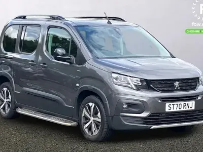 Used Peugeot Rifter GT-line 102 HP (75 kW) 2020 Grey MPV