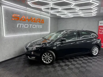 Used Ford Focus Titanium 120 HP (88 kW) 2015 Black Hatchback